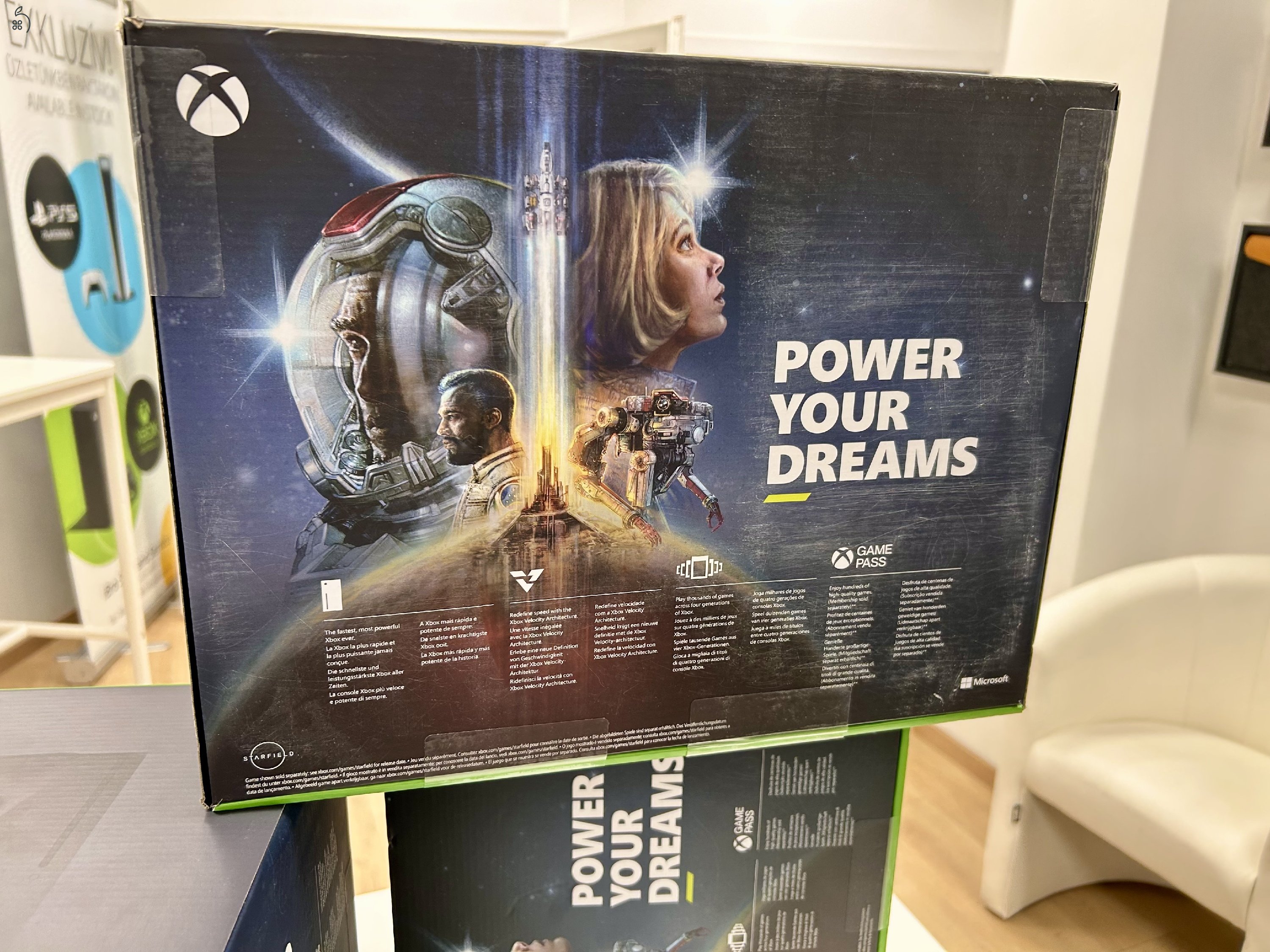 Bontatlan Xbox Series X 1TB 2 év gyári garanciával üzletből!