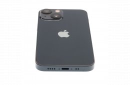 !! 1 ÉV GARANCIA !! Apple iPhone 13 Mini 256 GB Midnight 100%