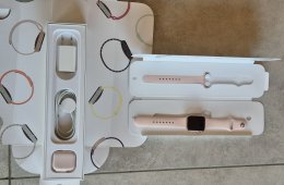 Apple Watch S5 40MM Rosegold Pink sportszíjjal ÚJ