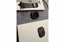 Apple Watch Ultra 2 49mm LTE Titanium Black-Milanese Loop Black M