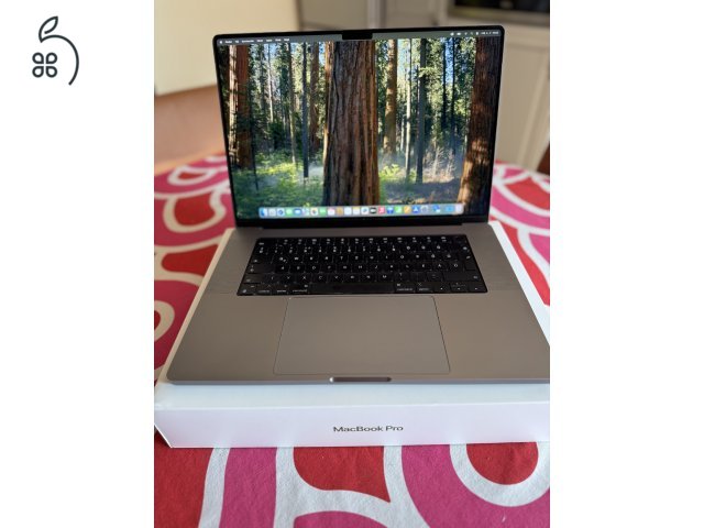 MacBook Pro 16 col 2021, M1 Max 10c/32c 32GB RAM, 1TB GB SSD eladó