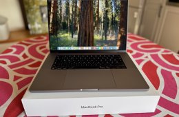 MacBook Pro 16 col 2021, M1 Max 10c/32c 32GB RAM, 1TB GB SSD eladó