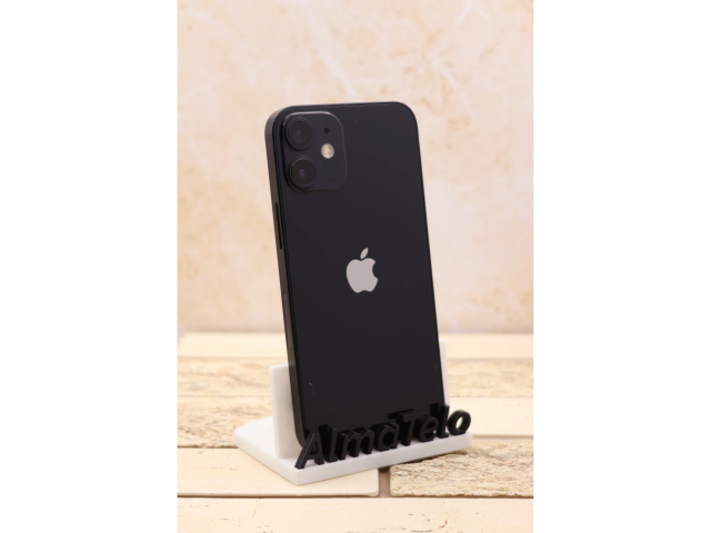 Apple iPhone 12 Mini 64 GB Black 100% akku - 12 HÓ GARANCIA