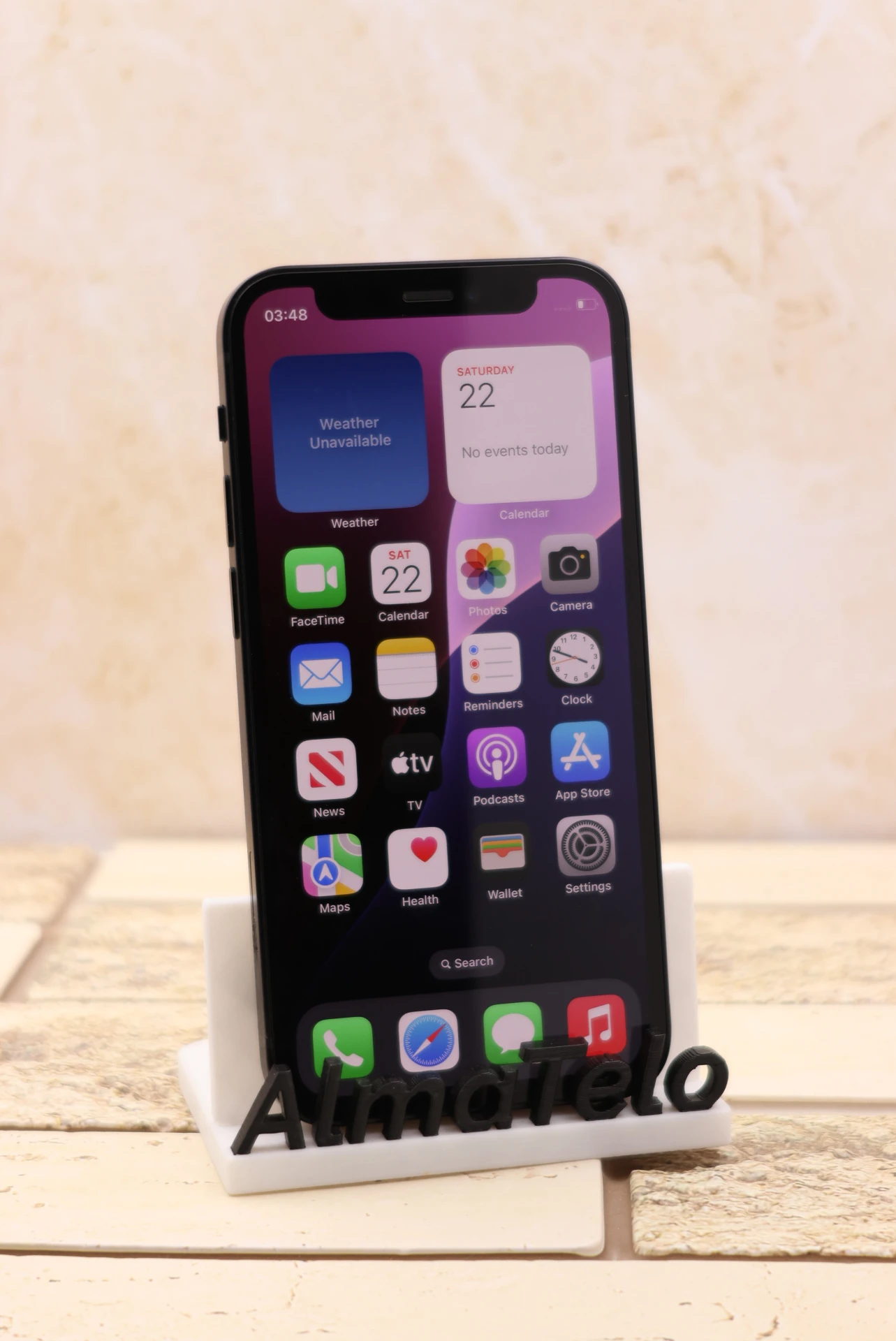 Apple iPhone 12 Mini 64 GB Black 100% akku - 12 HÓ GARANCIA