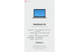 APPLE MacBook Air 2020 13,3