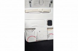 Apple Watch SE2 2025 Starlight Alu Case + Sportband + Magnetic Fast Charger