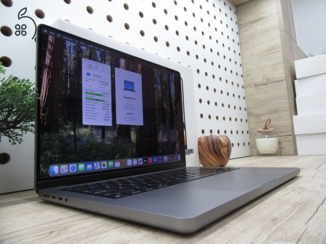 Apple Macbook 14 M1 Pro - 2021 - Használt, karcmentes, USA Bill