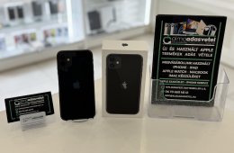 iPhone 11 64GB Fekete Független Újszerű/1-3 hónap gar./p4230