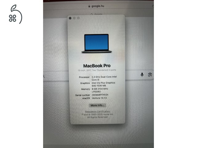 MacBook Pro 2017 13
