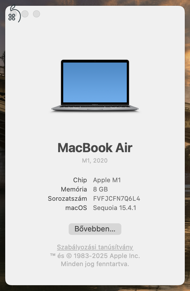MacBook Air M1, 2020