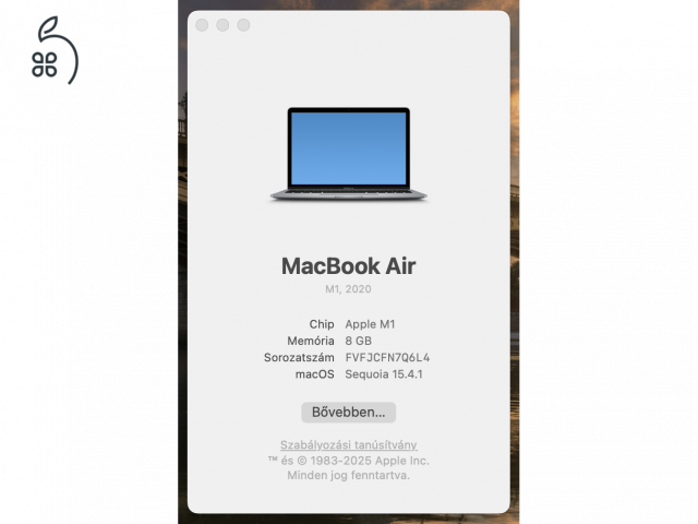 MacBook Air M1, 2020