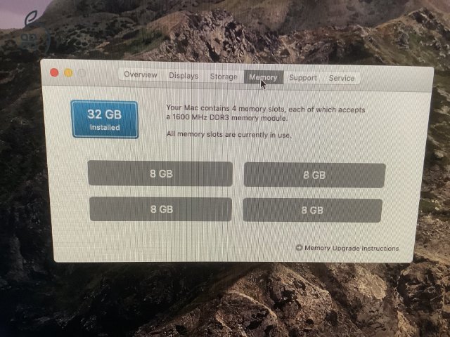 Újszerû állapotú iMac 27-es 32 GB RAM Upgrade eredeti dobozban