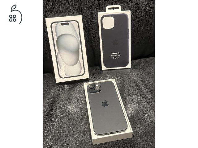 iPhone 15 128GB – Kártyafüggetlen✨ + Ajándék tok 
