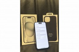 iPhone 15 128GB – Kártyafüggetlen✨ + Ajándék tok 