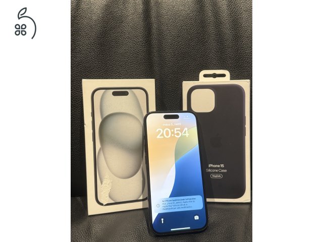 iPhone 15 128GB – Kártyafüggetlen✨ + Ajándék tok 