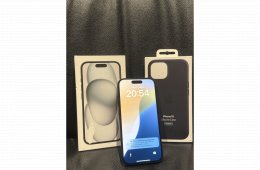 iPhone 15 128GB – Kártyafüggetlen✨ + Ajándék tok 