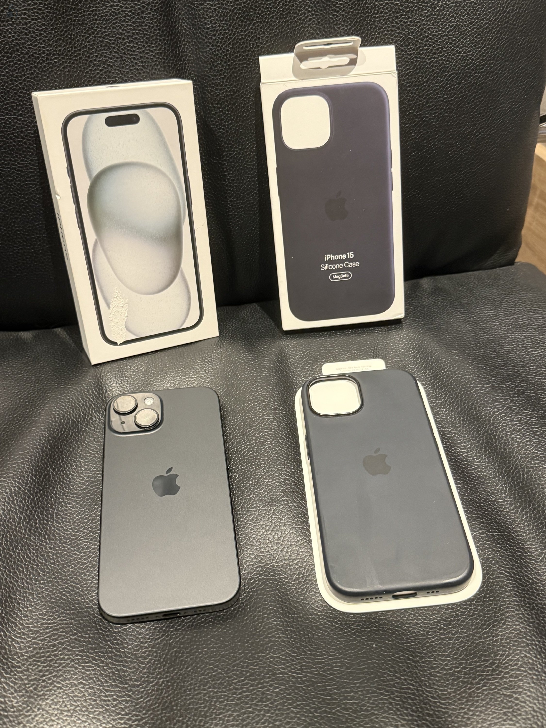 iPhone 15 128GB – Kártyafüggetlen✨ + Ajándék tok 