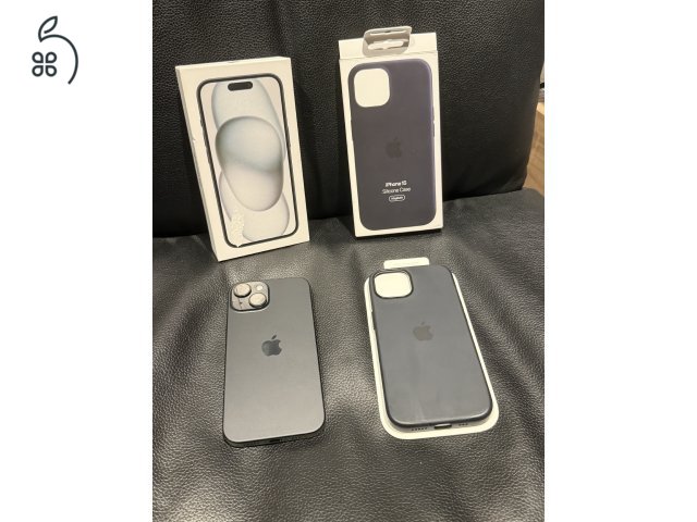 iPhone 15 128GB – Kártyafüggetlen✨ + Ajándék tok 