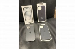 iPhone 15 128GB – Kártyafüggetlen✨ + Ajándék tok 