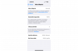 1 hetes iPhone 16 Pro 128Gb natúr titán eladó