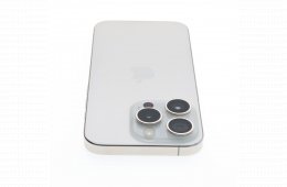 !! 1 ÉV GARANCIA !! Apple iPhone 15 Pro 256 GB White Titanium 90%