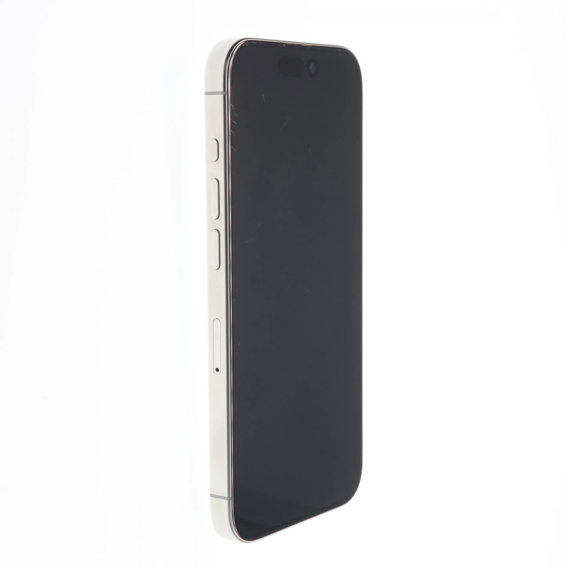 !! 1 ÉV GARANCIA !! Apple iPhone 15 Pro 256 GB White Titanium 90%