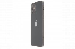 !! 1 ÉV GARANCIA !! Apple iPhone 12 Mini 64 GB Black 100%