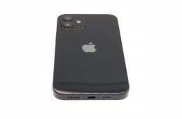 !! 1 ÉV GARANCIA !! Apple iPhone 12 64 GB Black 100%