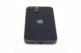 !! 1 ÉV GARANCIA !! Apple iPhone 13 Mini 256 GB Midnight 100%