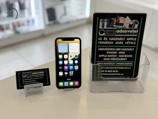 iPhone XR 64GB Sárga Független Újszerű/1 hónap gar./p4232