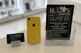 iPhone XR 64GB Sárga Független Újszerű/1 hónap gar./p4232