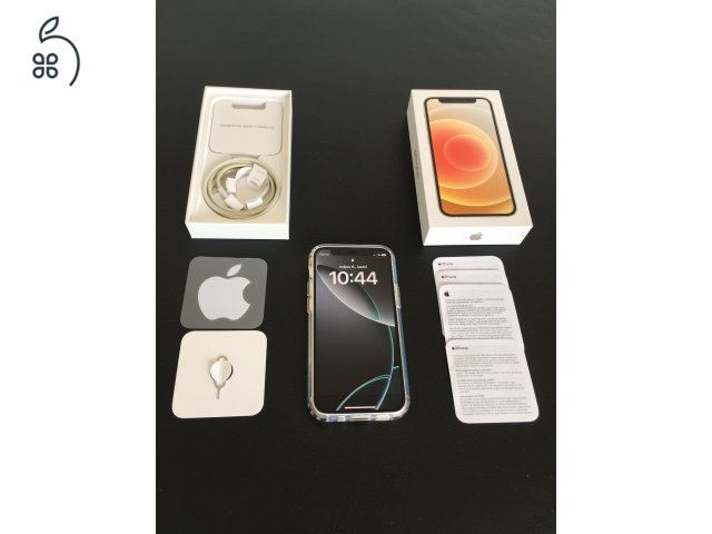 Apple Iphone 12 Mini 64GB (Fehér) - Gyárilag Független - Karcmentes kijelző 
