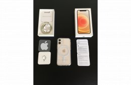 Apple Iphone 12 Mini 64GB (Fehér) - Gyárilag Független - Karcmentes kijelző 