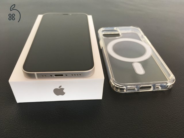 Apple Iphone 12 Mini 64GB (Fehér) - Gyárilag Független - Karcmentes kijelző 