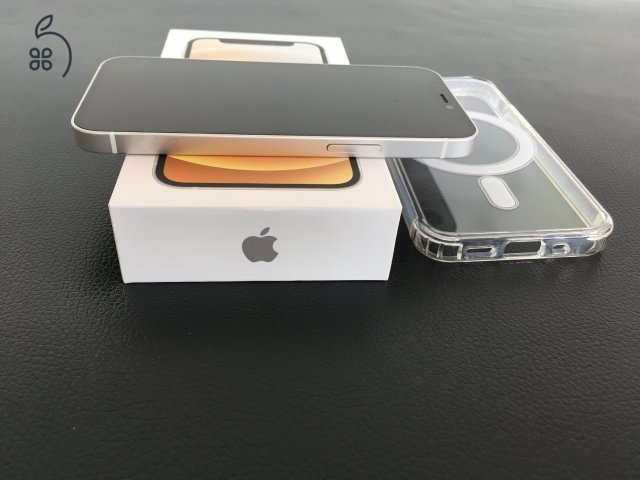 Apple Iphone 12 Mini 64GB (Fehér) - Gyárilag Független - Karcmentes kijelző 