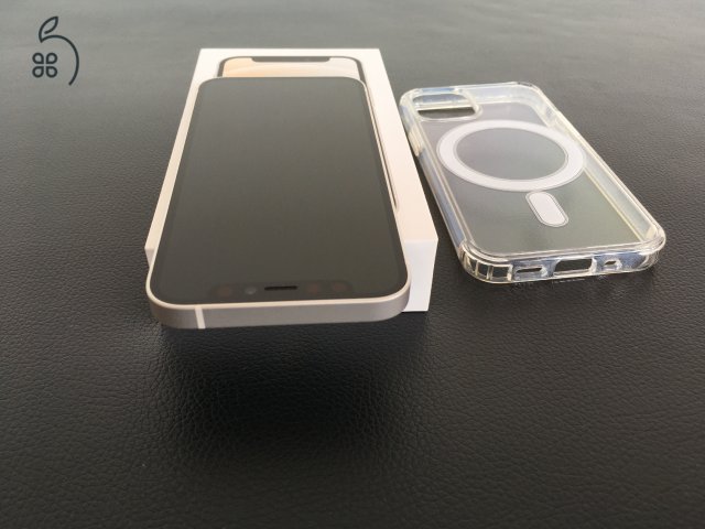 Apple Iphone 12 Mini 64GB (Fehér) - Gyárilag Független - Karcmentes kijelző 
