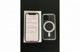 Apple Iphone 12 Mini 64GB (Fehér) - Gyárilag Független - Karcmentes kijelző 