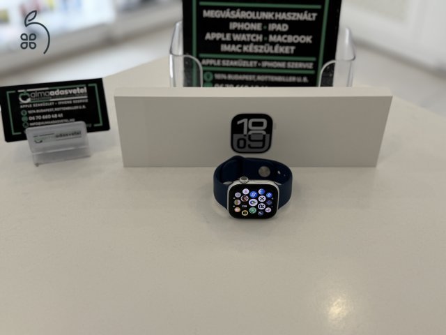 Apple Watch 10 42mm Karcmentes/2026.03.15.Apple Gar./Akku 100%/p4234