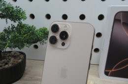 Apple iPhone 16 Pro Max - Desert Titanium - Új, kipróbált