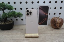 Apple iPhone 16 Pro Max - Desert Titanium - Új, kipróbált