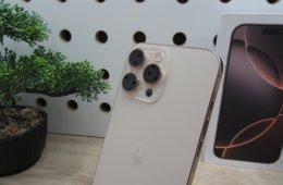 Apple iPhone 16 Pro Max - Desert Titanium - Új, kipróbált