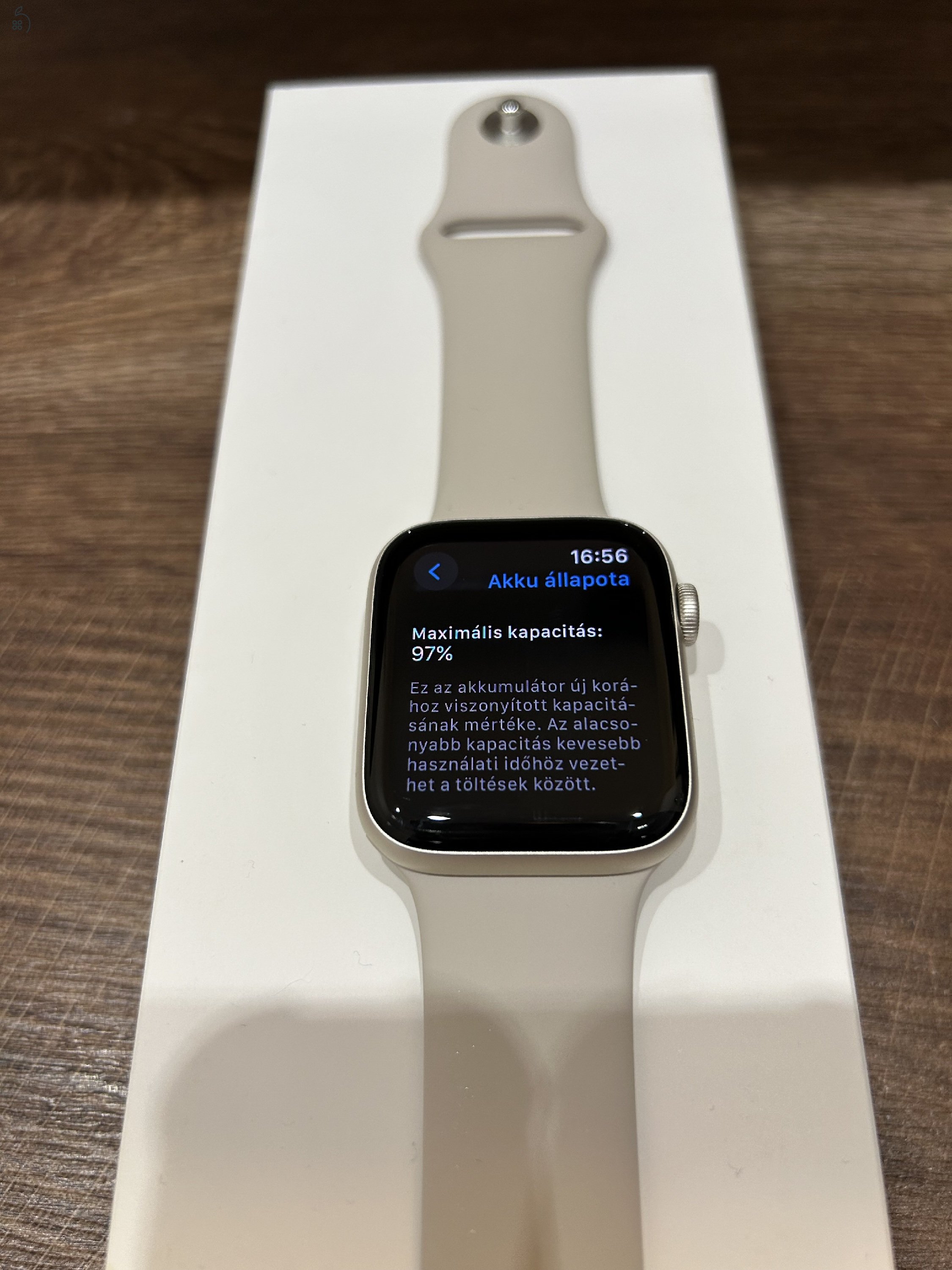 Apple watch se (gen2) starlight 44mm m/l gps