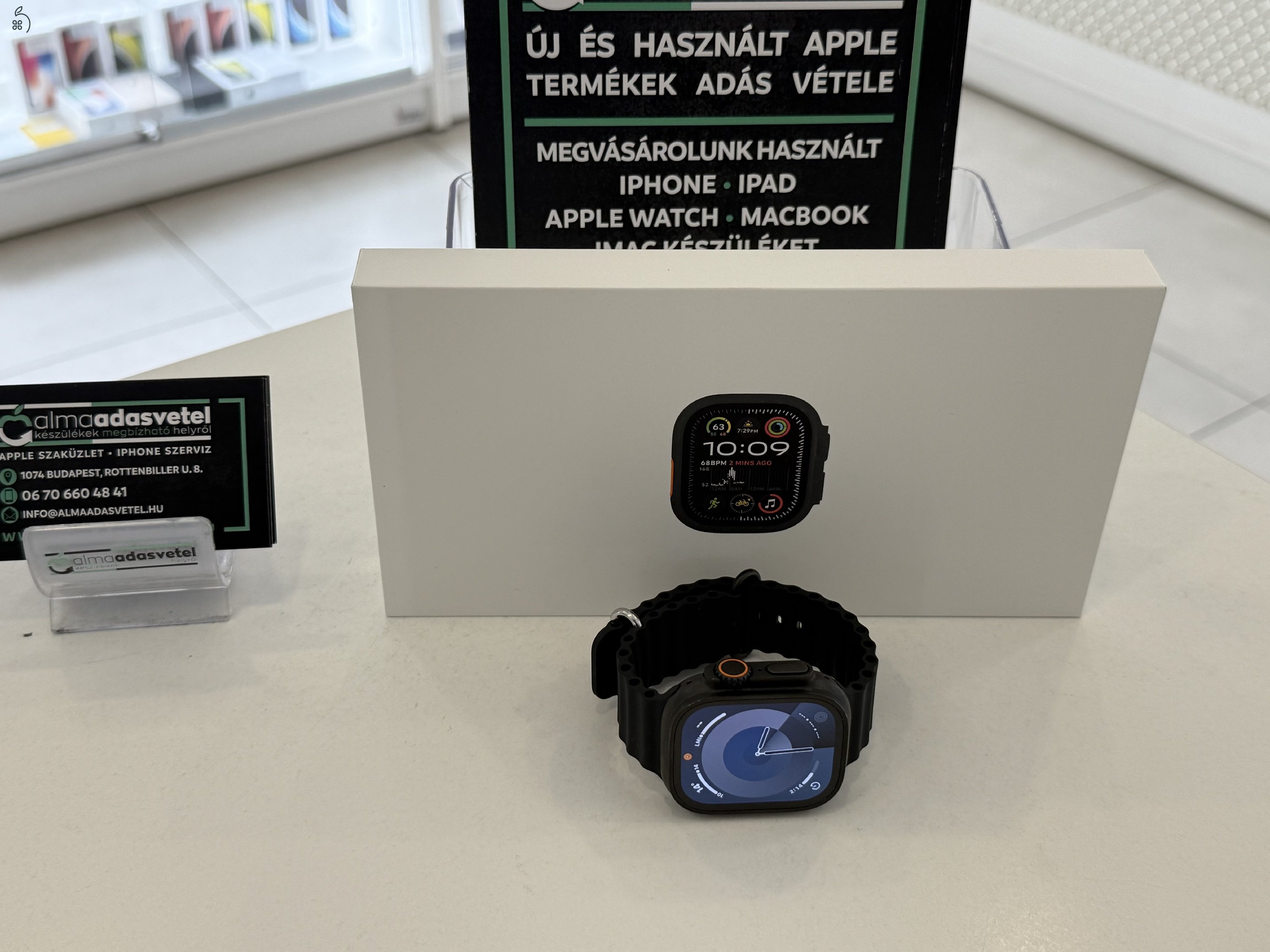 Apple Watch Ultra 2 49mm Hibátlan/2028.03.26 Gar./Akku 100%/p4235
