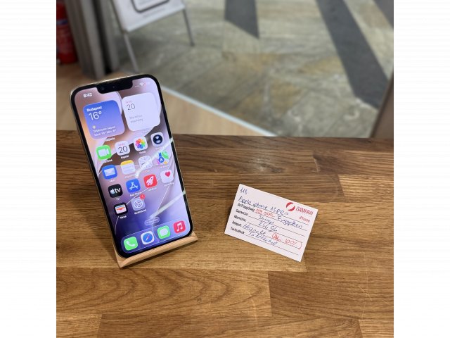 Apple iPhone 13 Pro - 256 GB - Gold - Akku 100% - Független ( 118.)