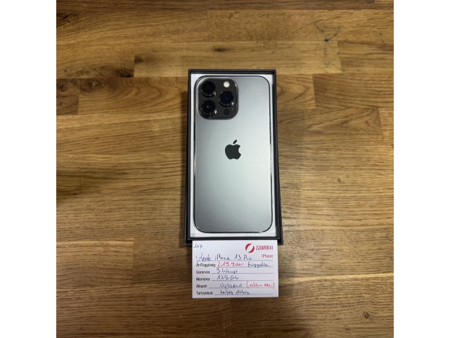 117. Apple iPhone 13 Pro - 128 GB - Grafit - 100% AKKU