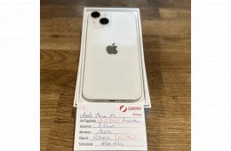 59. Apple iPhone 14  - 128 GB - Fehér - Újszerű - Új akku