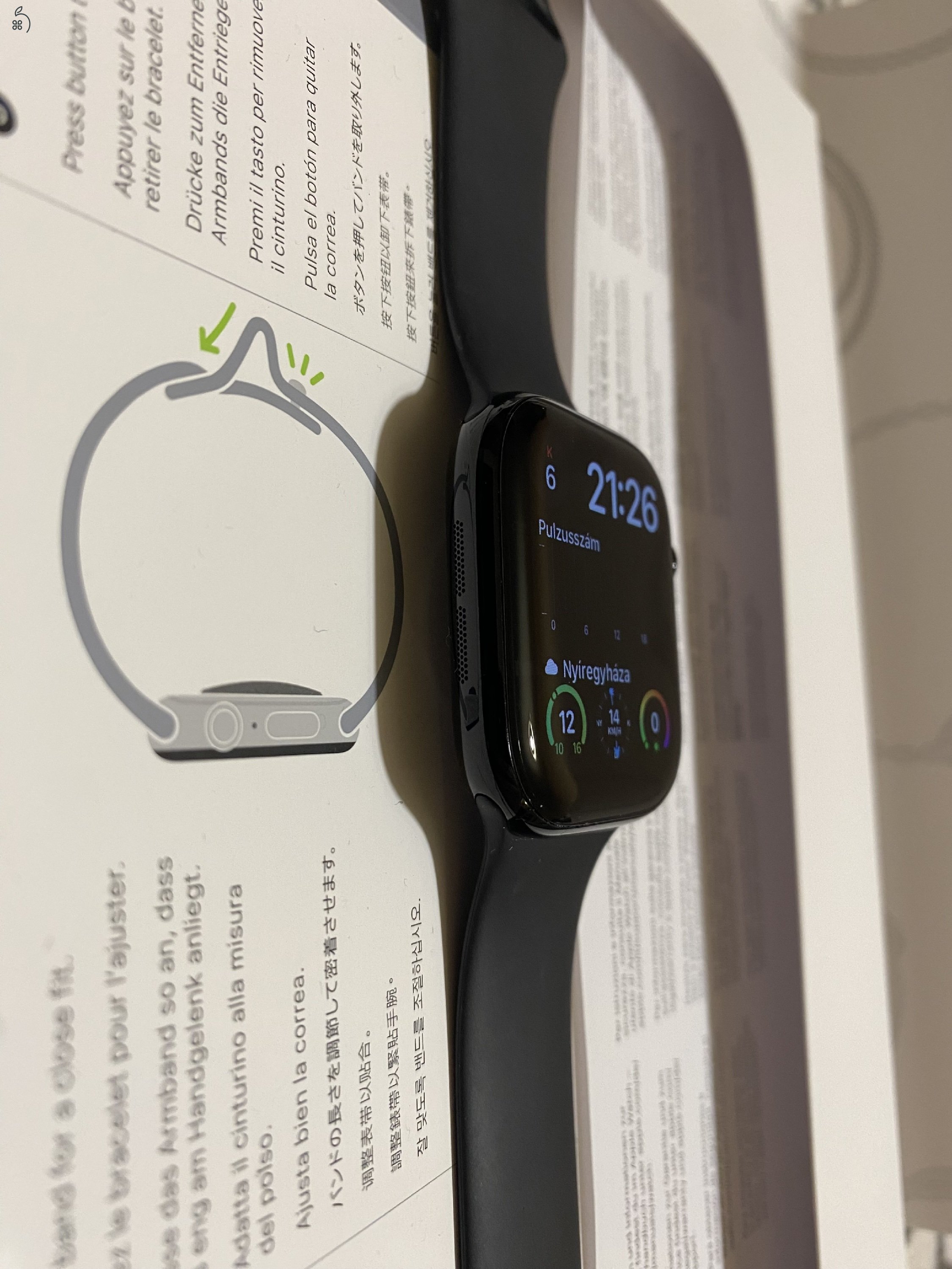 Apple Watch Series 10 újszerű állapotban