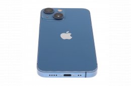 !! 1 ÉV GARANCIA !! Apple iPhone 13 Mini 128 GB Blue 100%