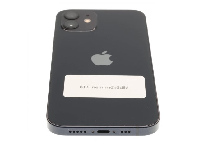 !! 1 ÉV GARANCIA !! Apple iPhone 12 64 GB Black 100%