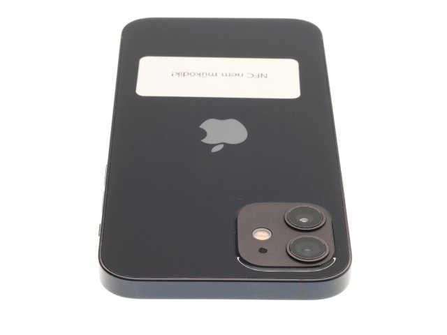 !! 1 ÉV GARANCIA !! Apple iPhone 12 64 GB Black 100%